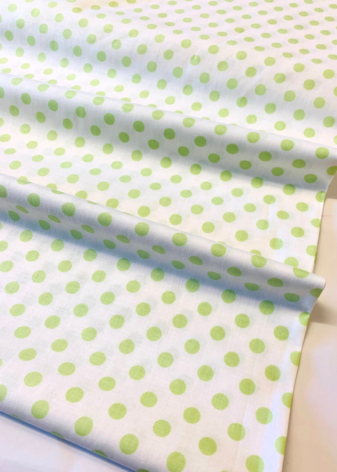 Maywood Studio/ Kimberbell Dots in Pale Green