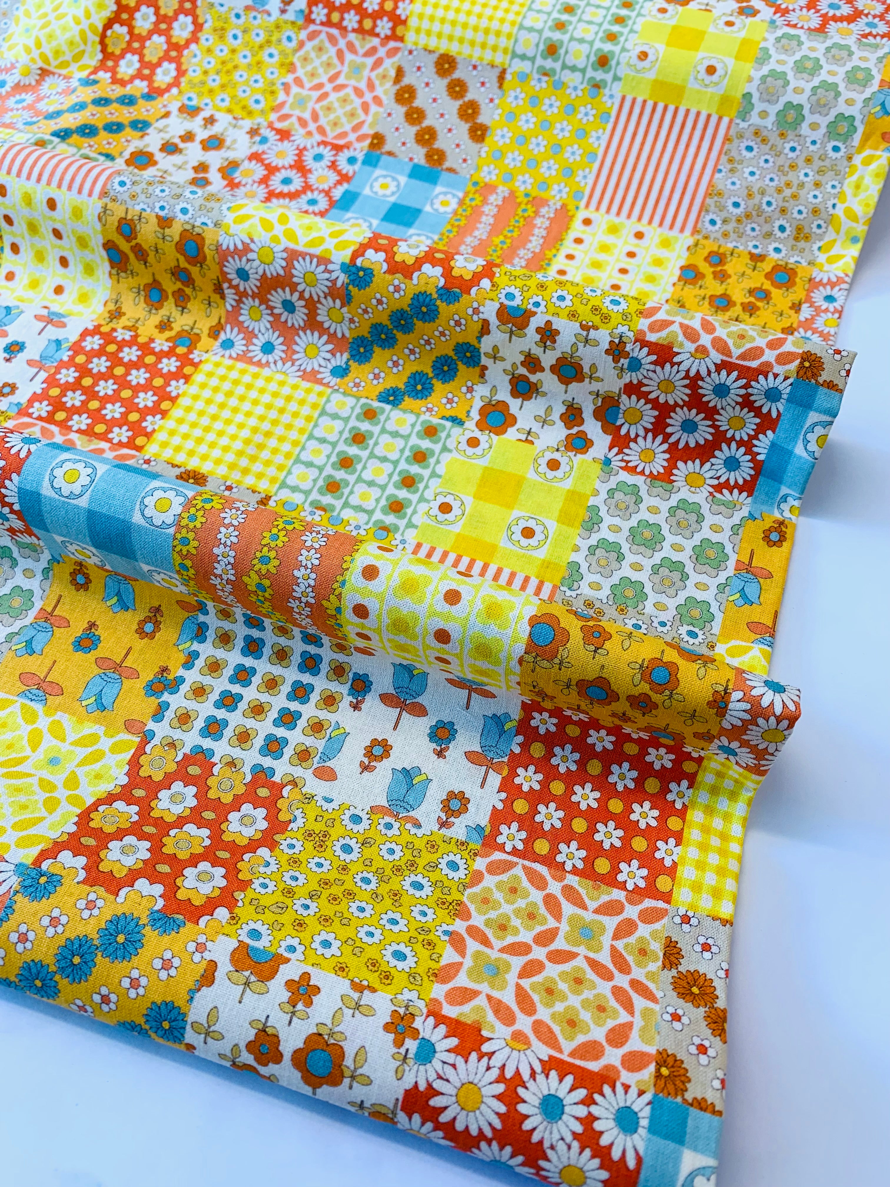 FLOWER DAYS/ PATCHWORK Japanese Cotton by Koko Seki