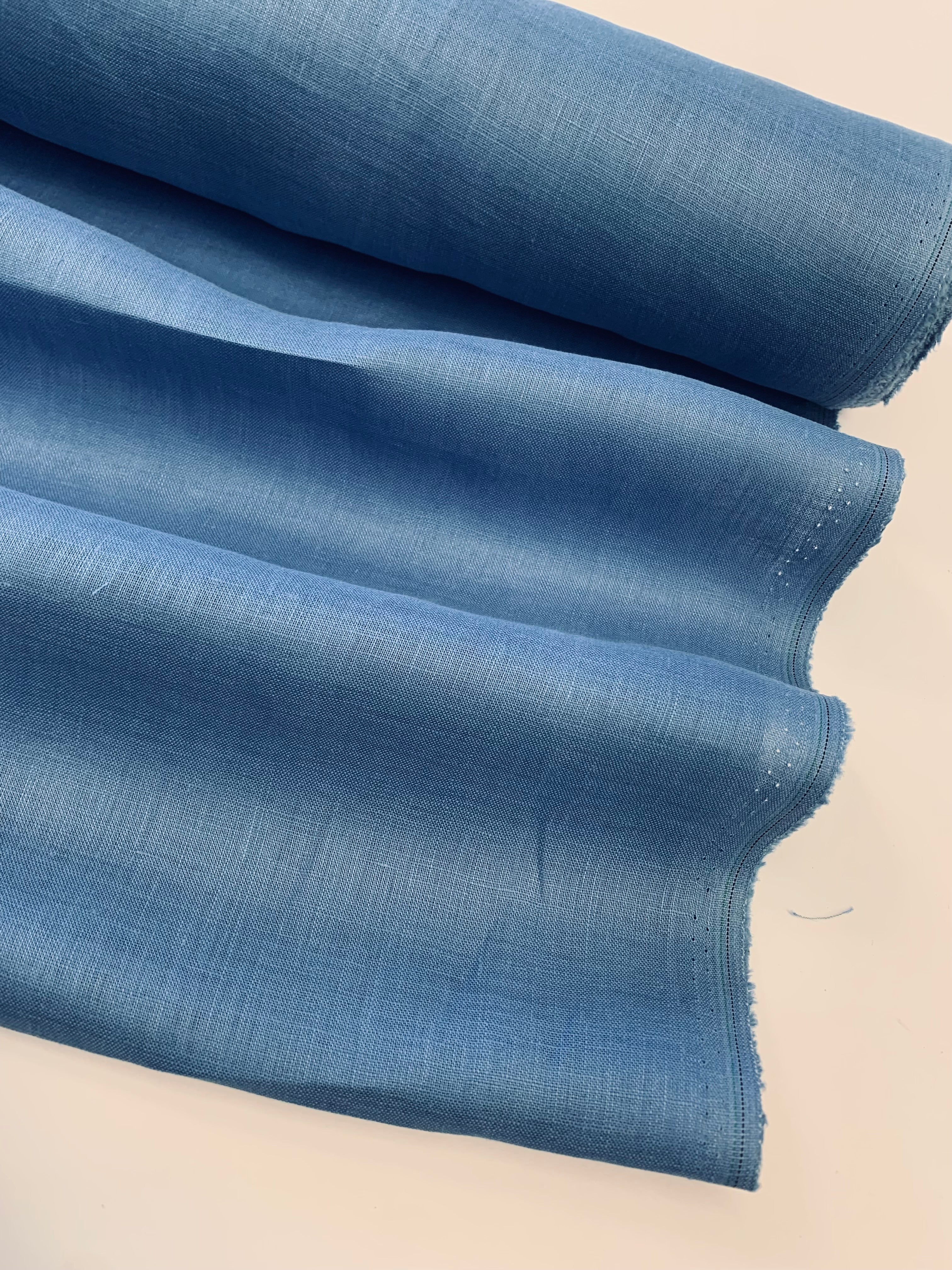 Light Weight Linen in Ocean