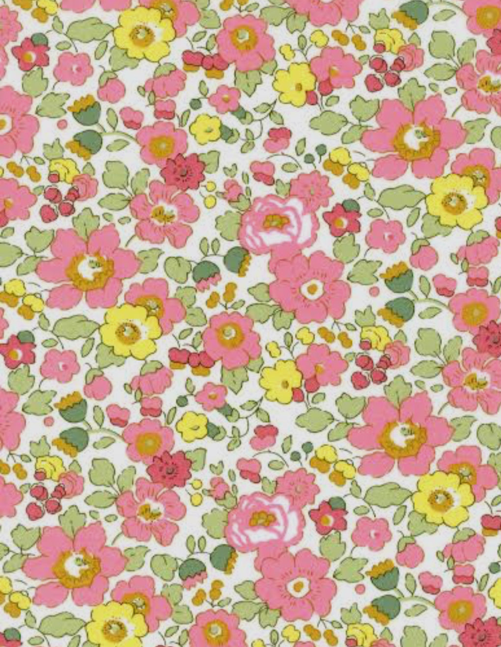 Liberty Fabrics Tana  cotton lawn: Betsy B Organic