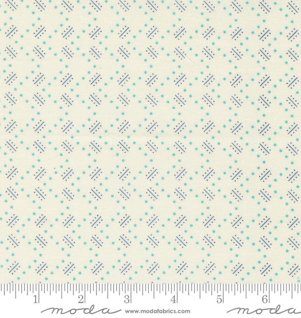 Time And Again/ Flour Aqua Graphic by Moda