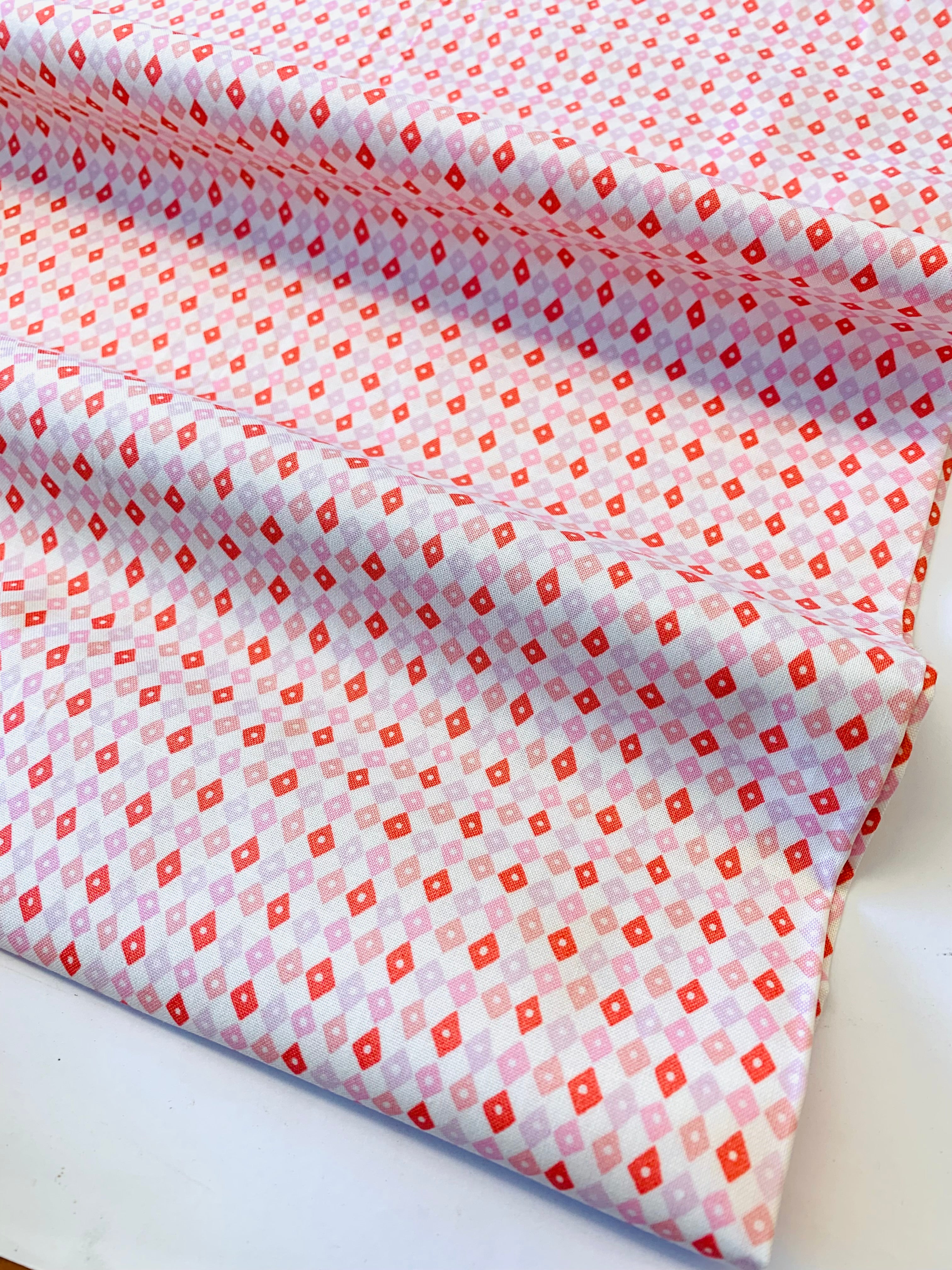 Liberty Cotton Garden Party Collection/ Jester In Pink