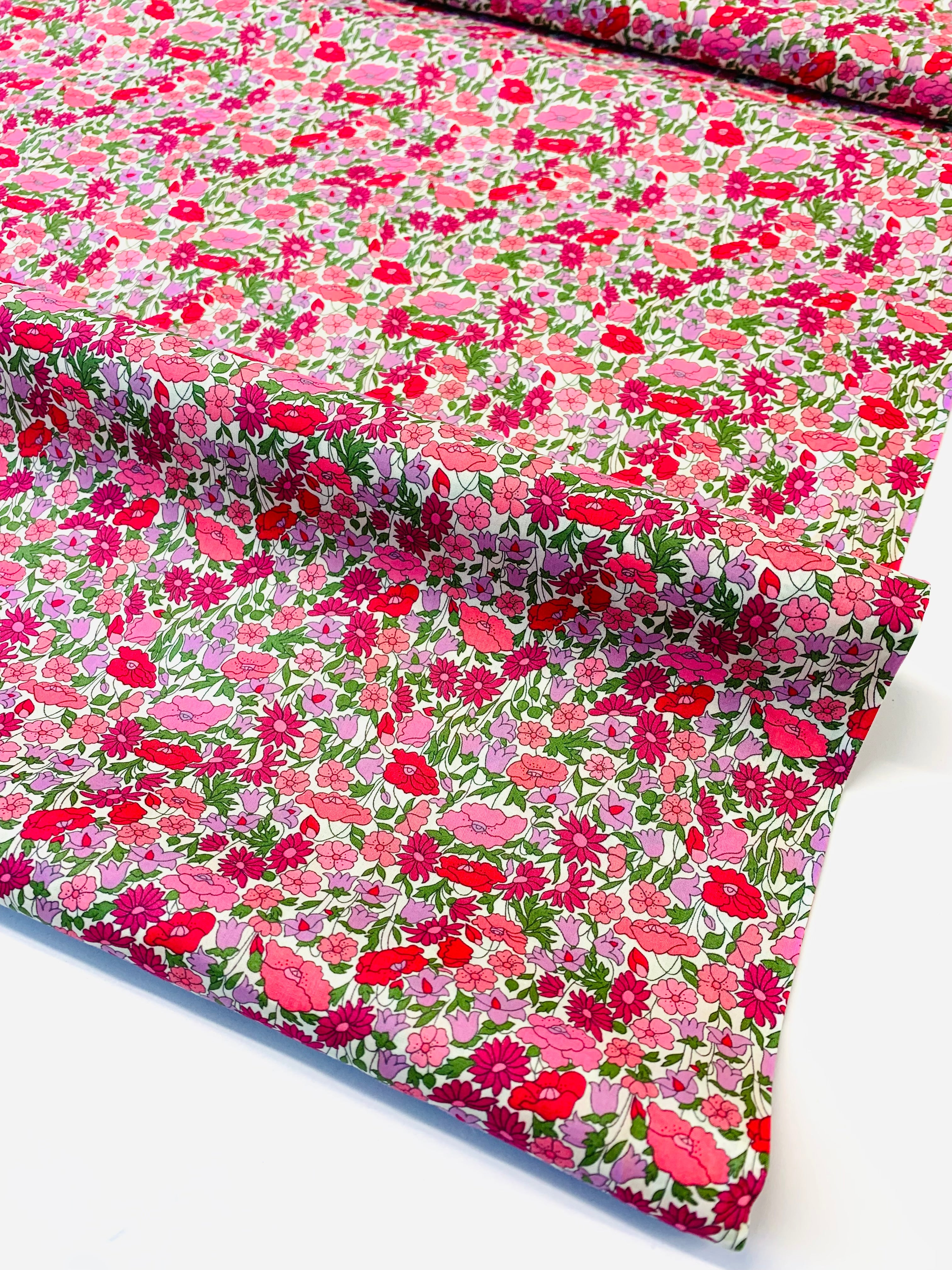 Liberty Fabrics Tana Cotton Lawn: Poppy Forest C