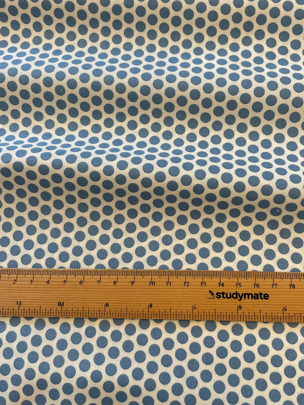 Quarter Inch Spots / Blue