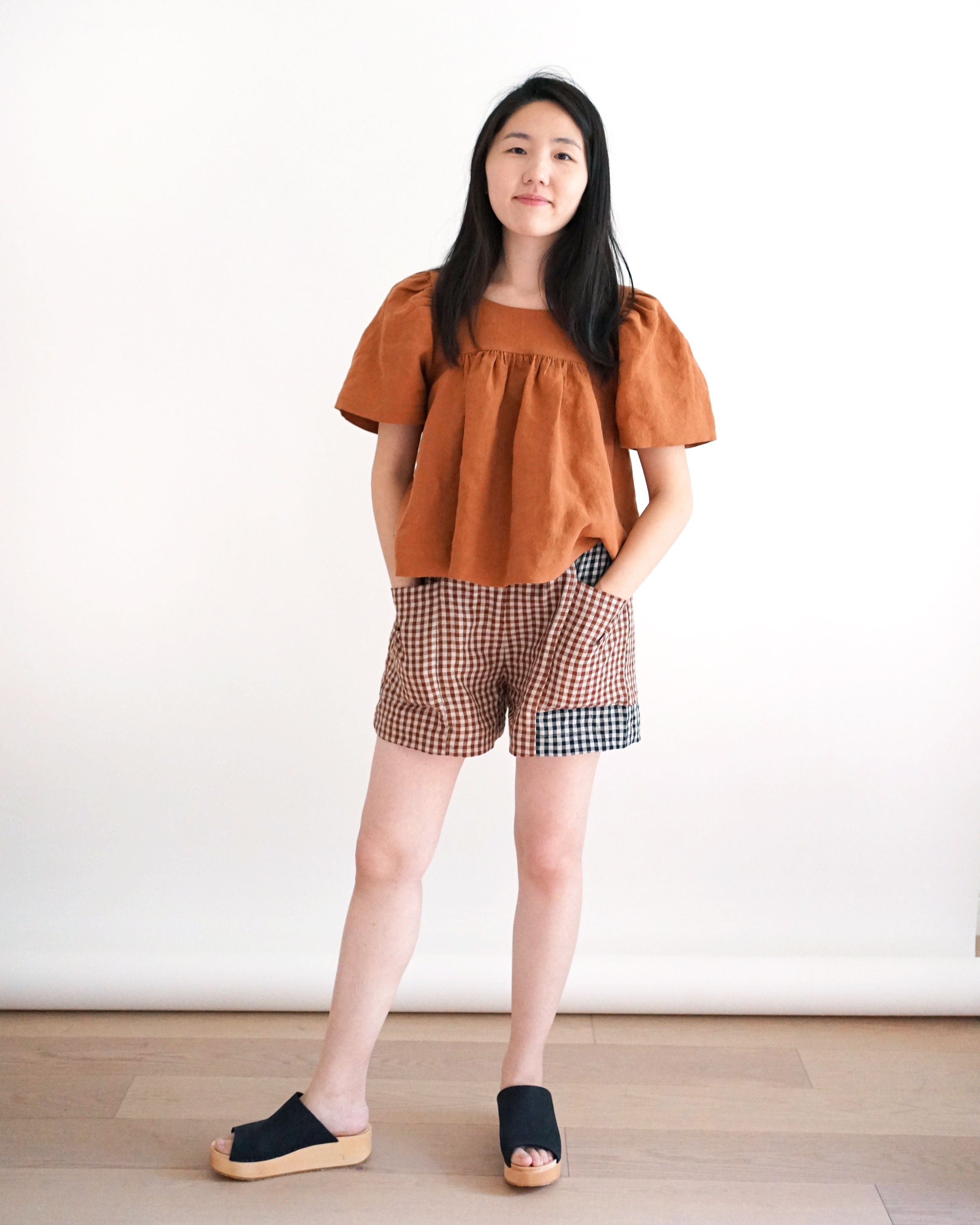 Matchy Matchy Sewing Club/ Weekend Chore Shorts PDF