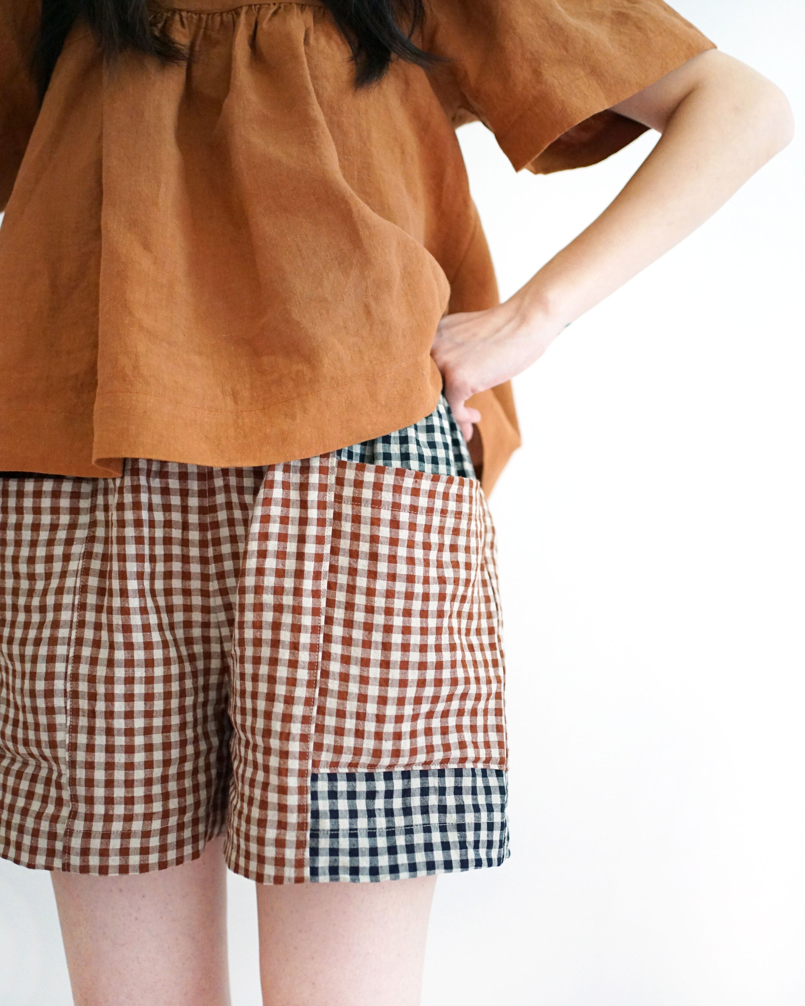 Matchy Matchy Sewing Club/ Weekend Chore Shorts PDF