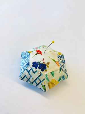 The Selvedge Society EPP Liberty Hexie Pin Cushion Kit Small