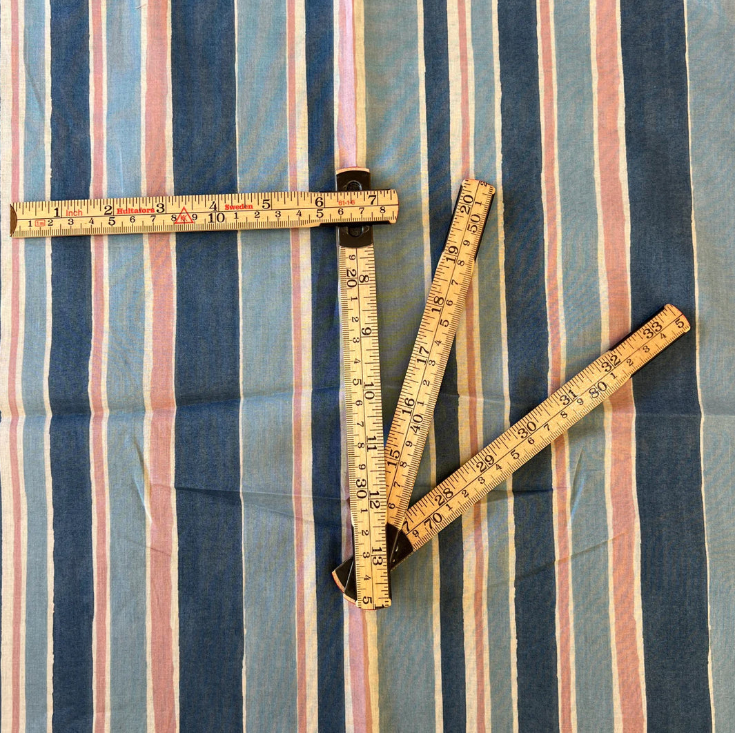 TIDAL/ Cotton Print in Indigo