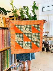 The Selvedge Society Baby Quilt: Catnip