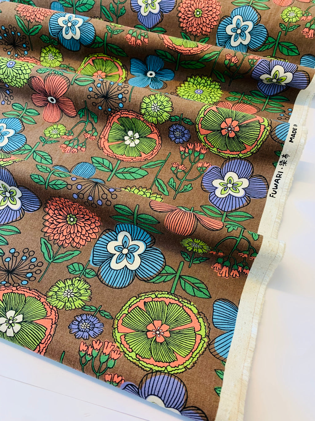 FUWARI/ Japanese Cotton/Linen Canvas