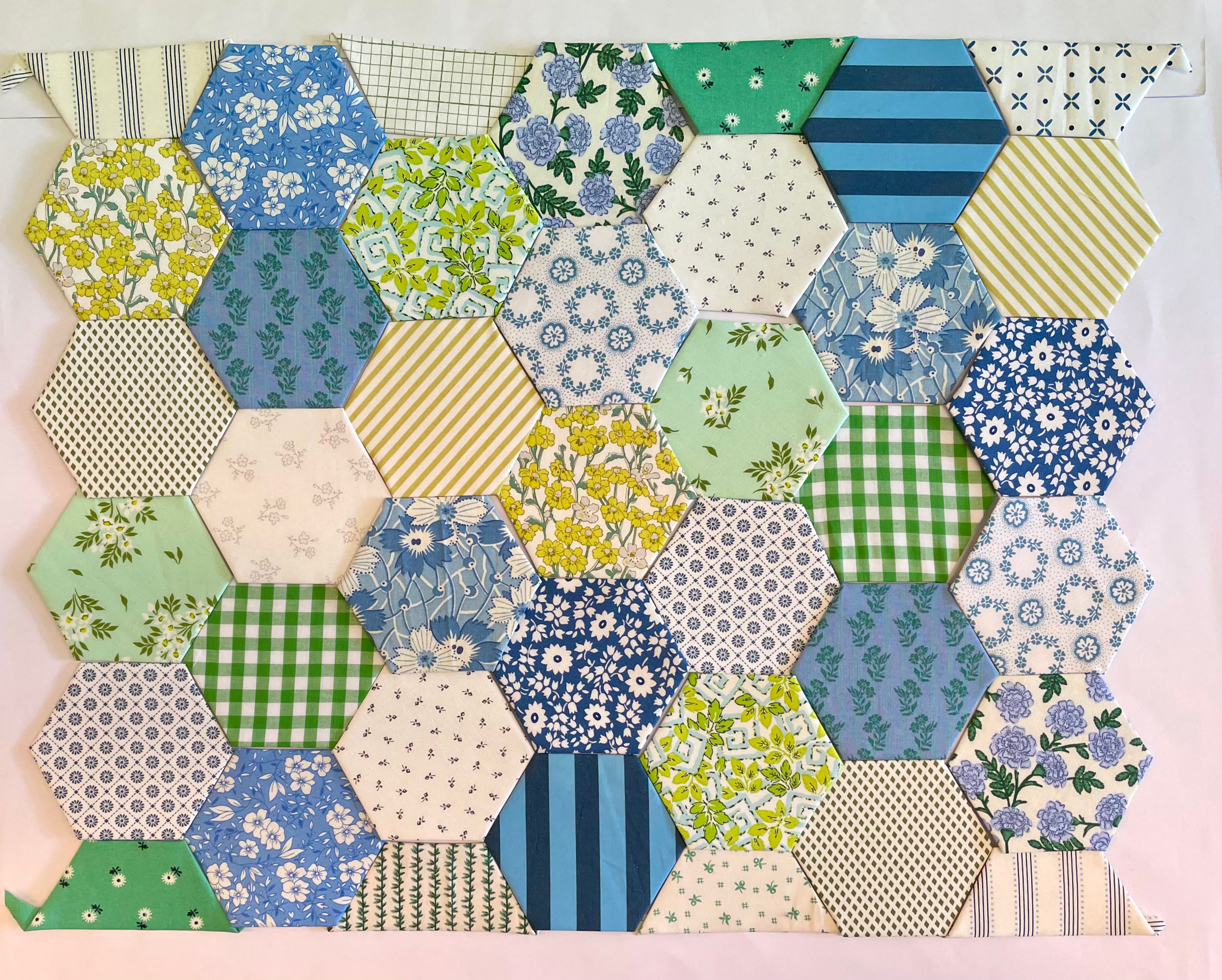 Pre Covered 2" EPP Hexagons Pack