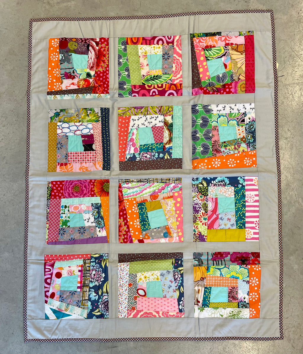 The Selvedge Society Bespoke Throw Size Quilt