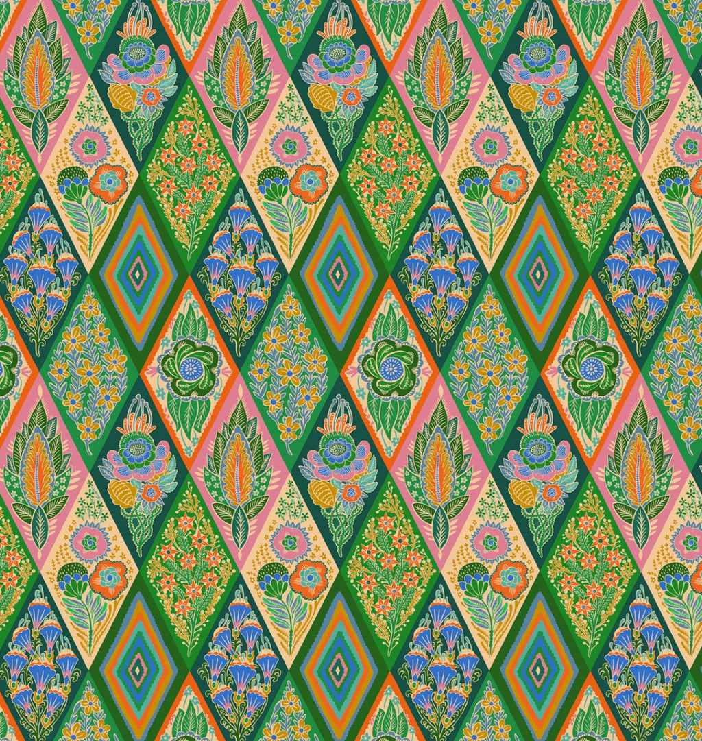 Anna Maria Horner Shooting Star/ Socialite in Jade