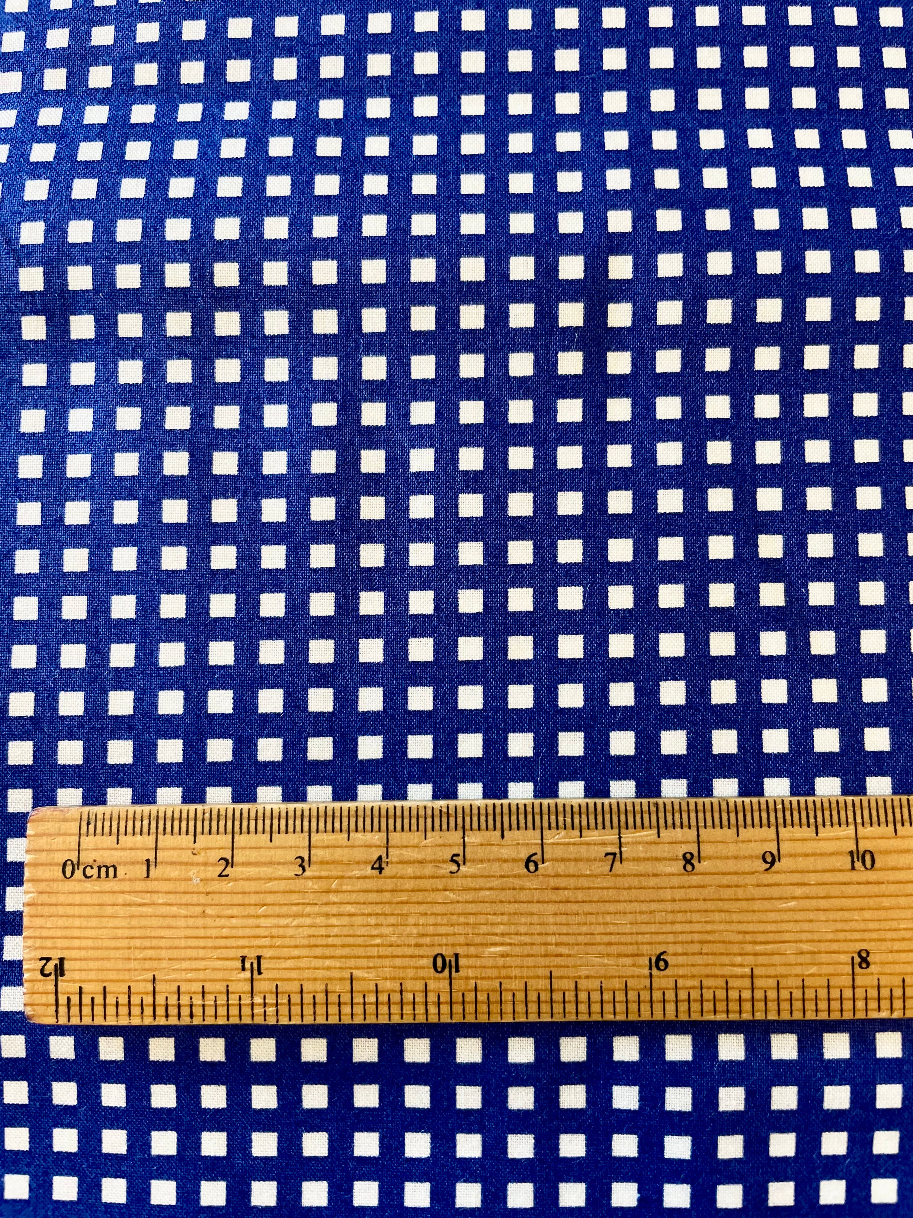 Happy Sweet Check/ Navy Blue