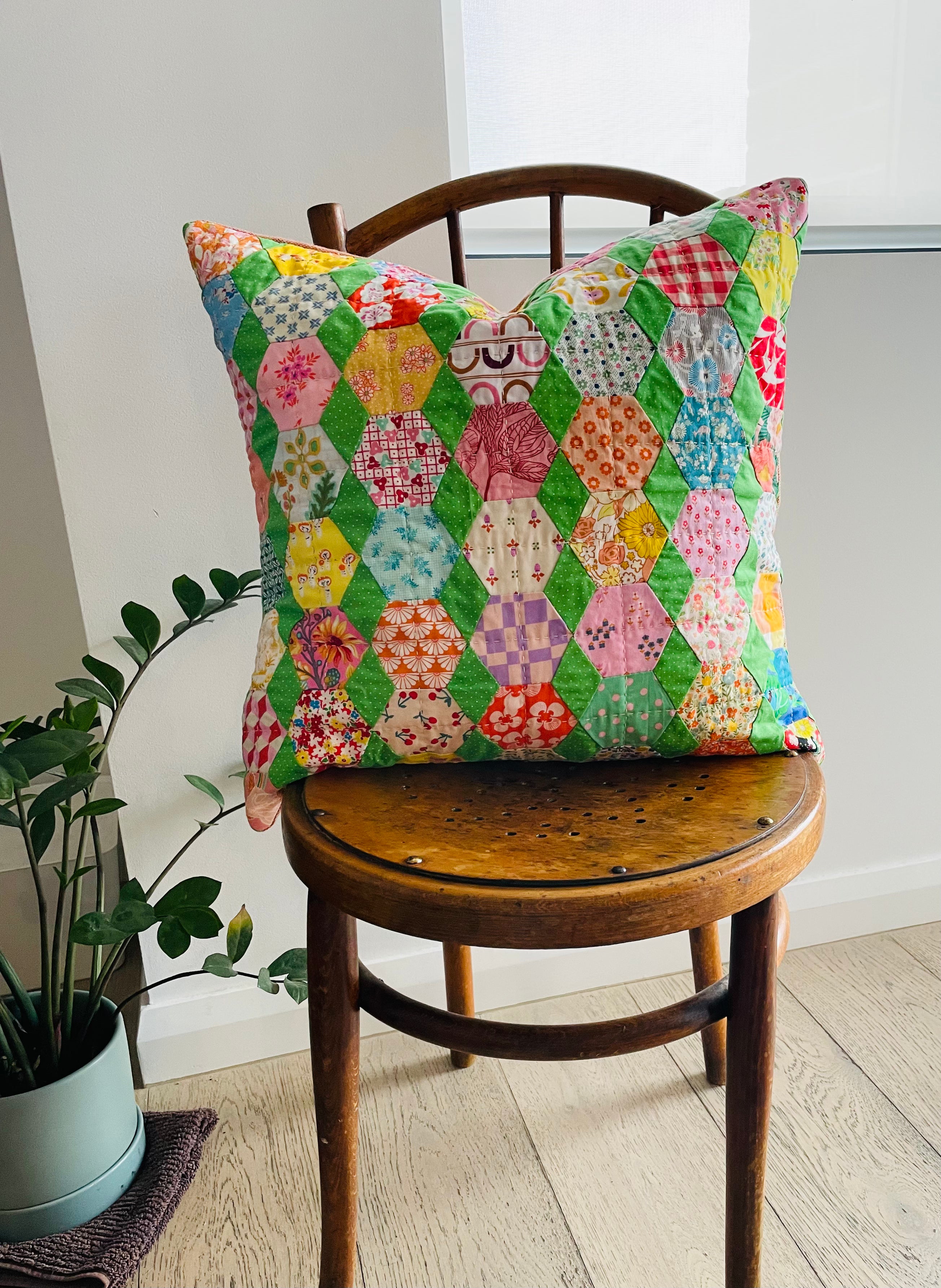 Bespoke Hexagon Cushion
