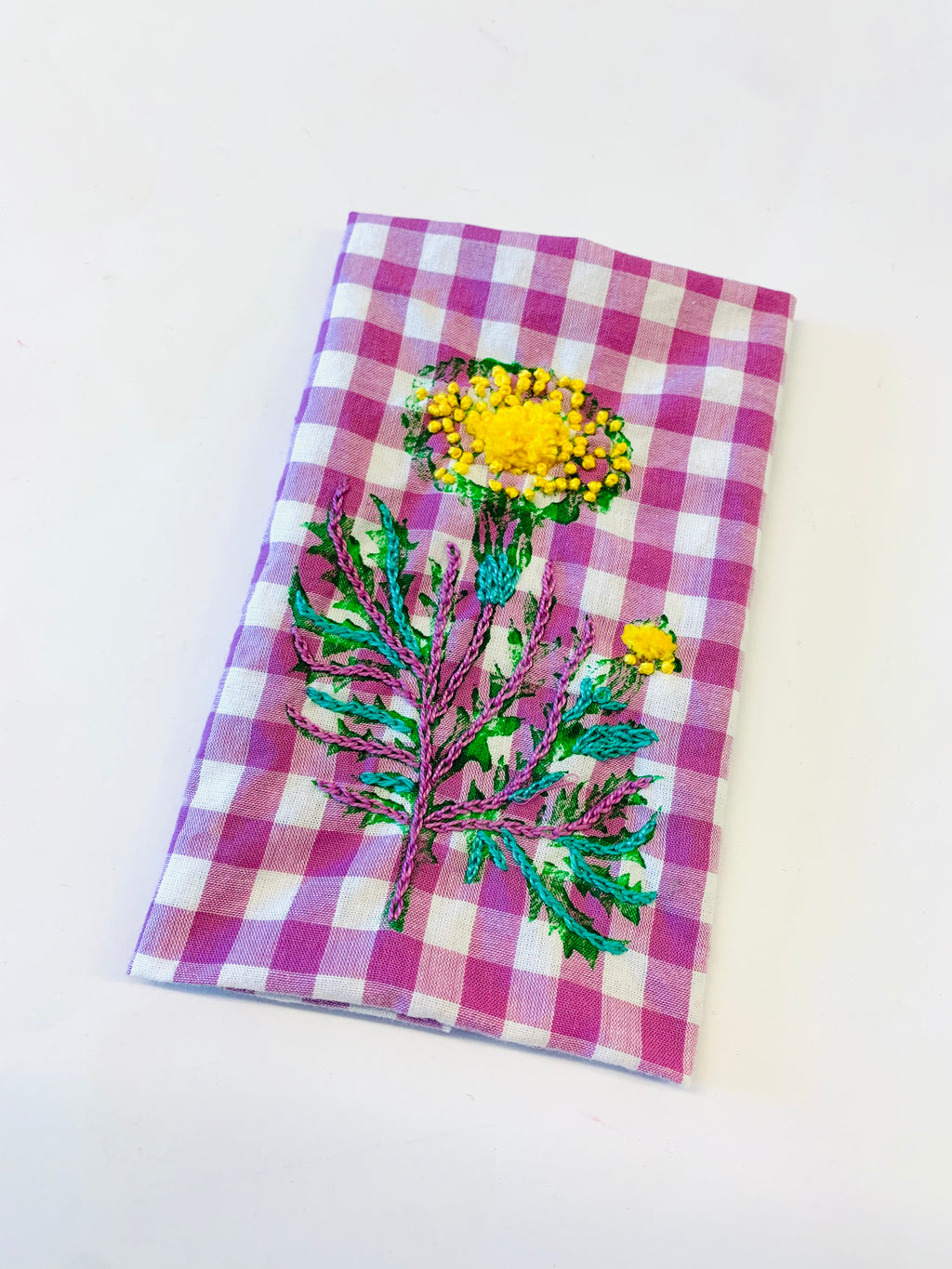 MARIGOLD Embroidered Indian Block Print Workshop/ July 12