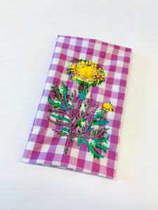 MARIGOLD Embroidered Indian Block Print Workshop/ July 12