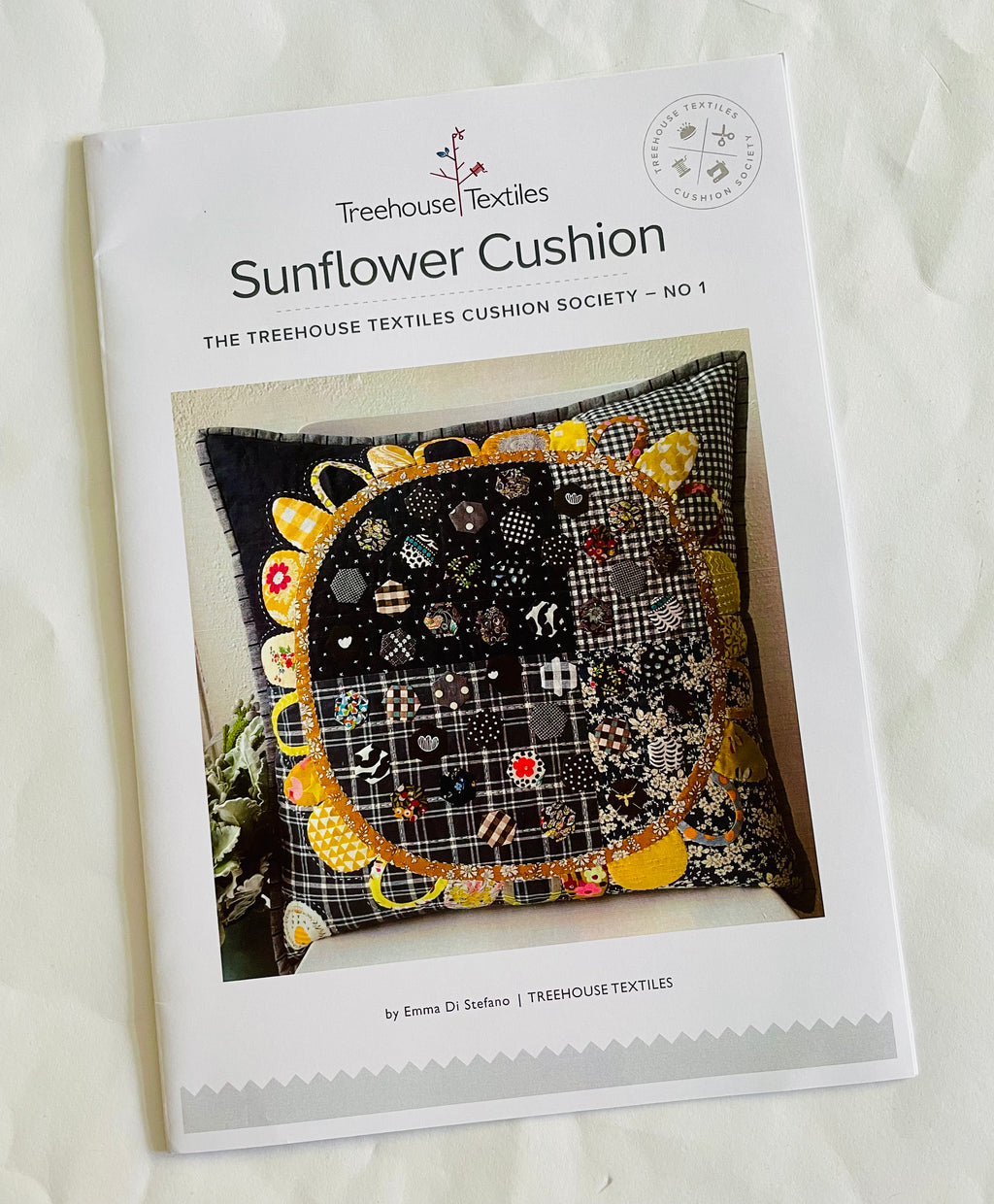 Treehouse Textiles Sunflower Cushion Pattern