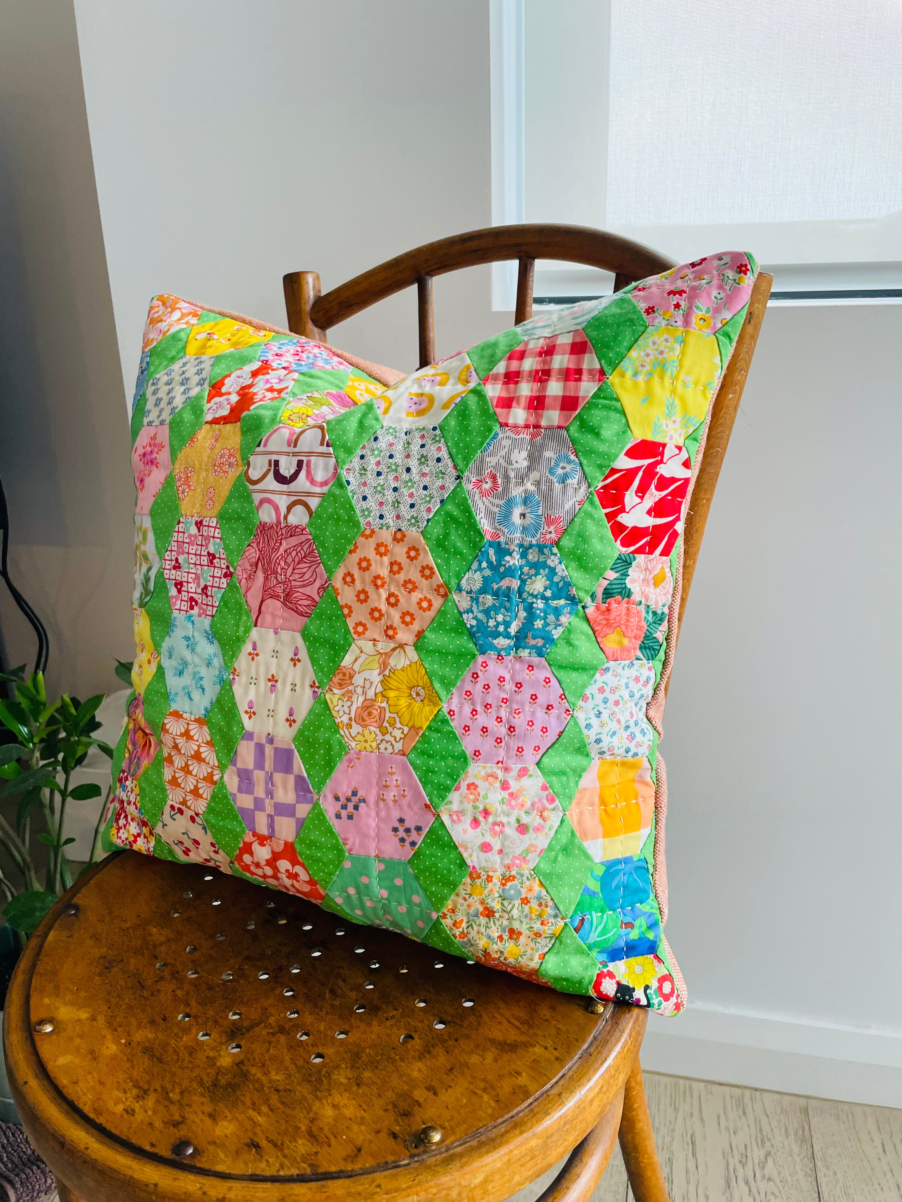 Bespoke Hexagon Cushion