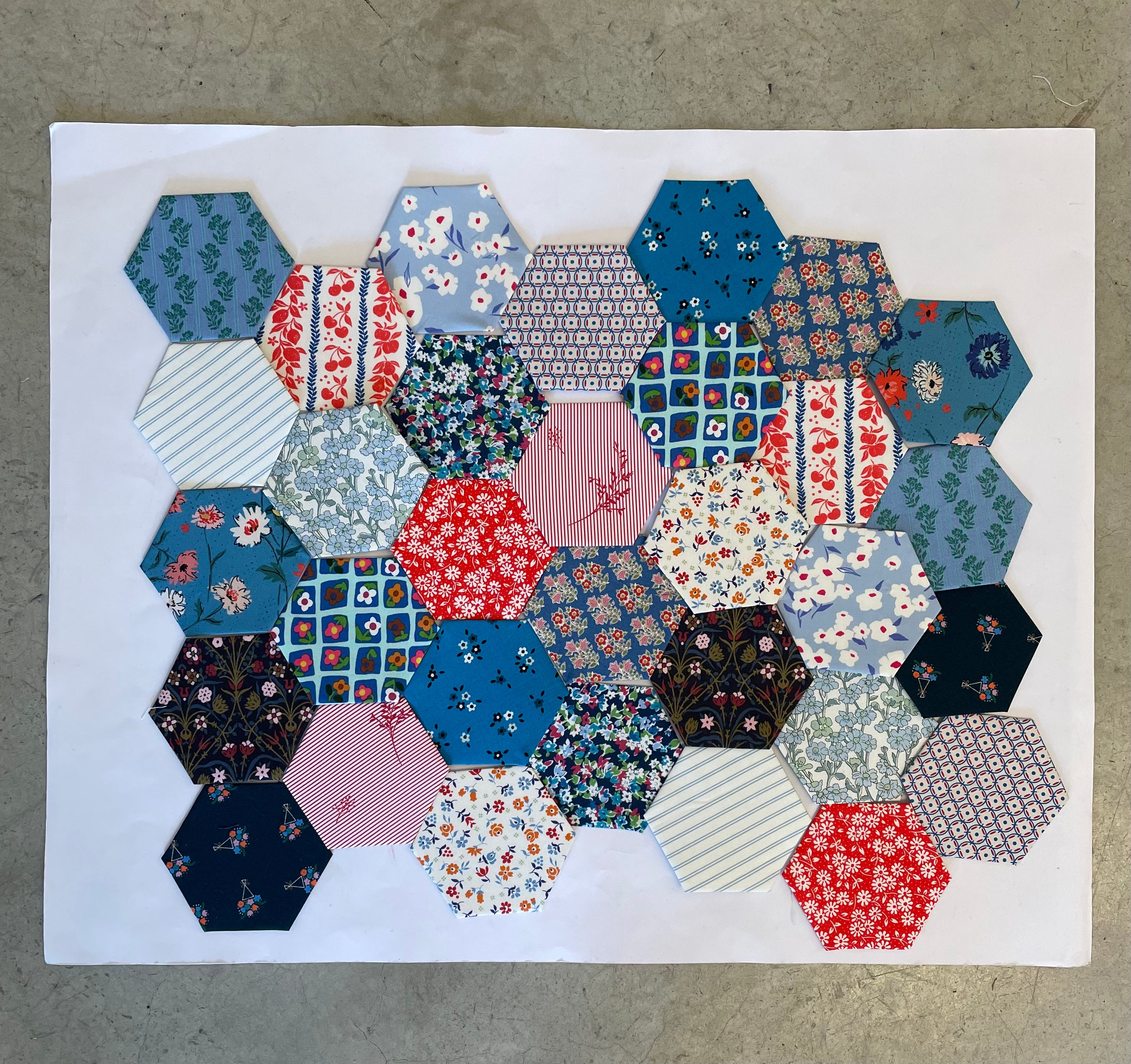 Pre Covered 2" EPP Hexagons Pack
