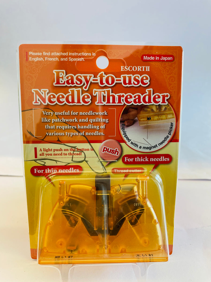 Easy Threadneedle Threader Easy To Use Needle Threader – The Selvedge Society