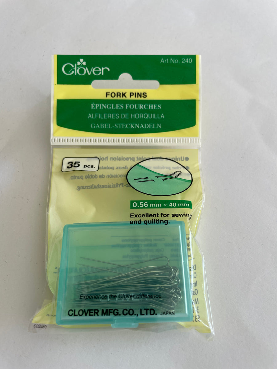 Clover Fork Pins – The Selvedge Society