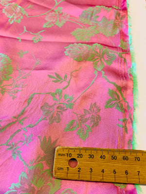 DUCHESS: Satin Jacquard in Pink