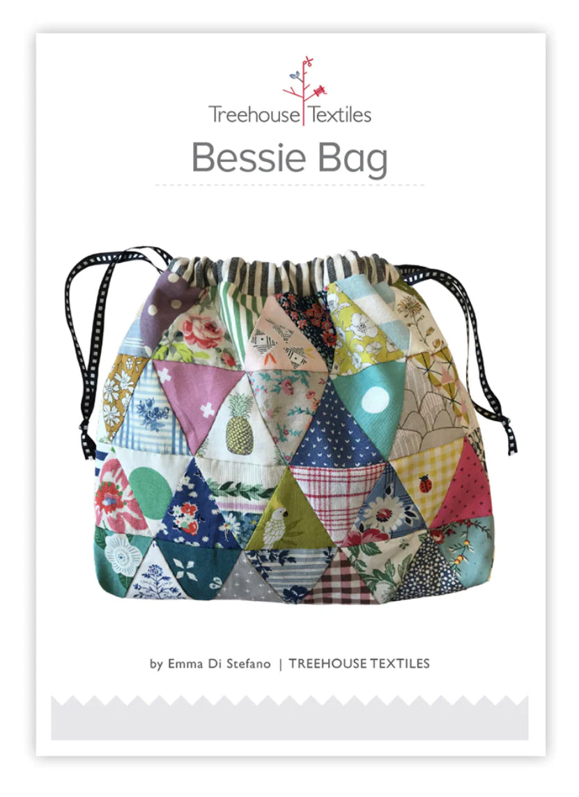 Treehouse Textiles/ Bessie Bag pattern & template
