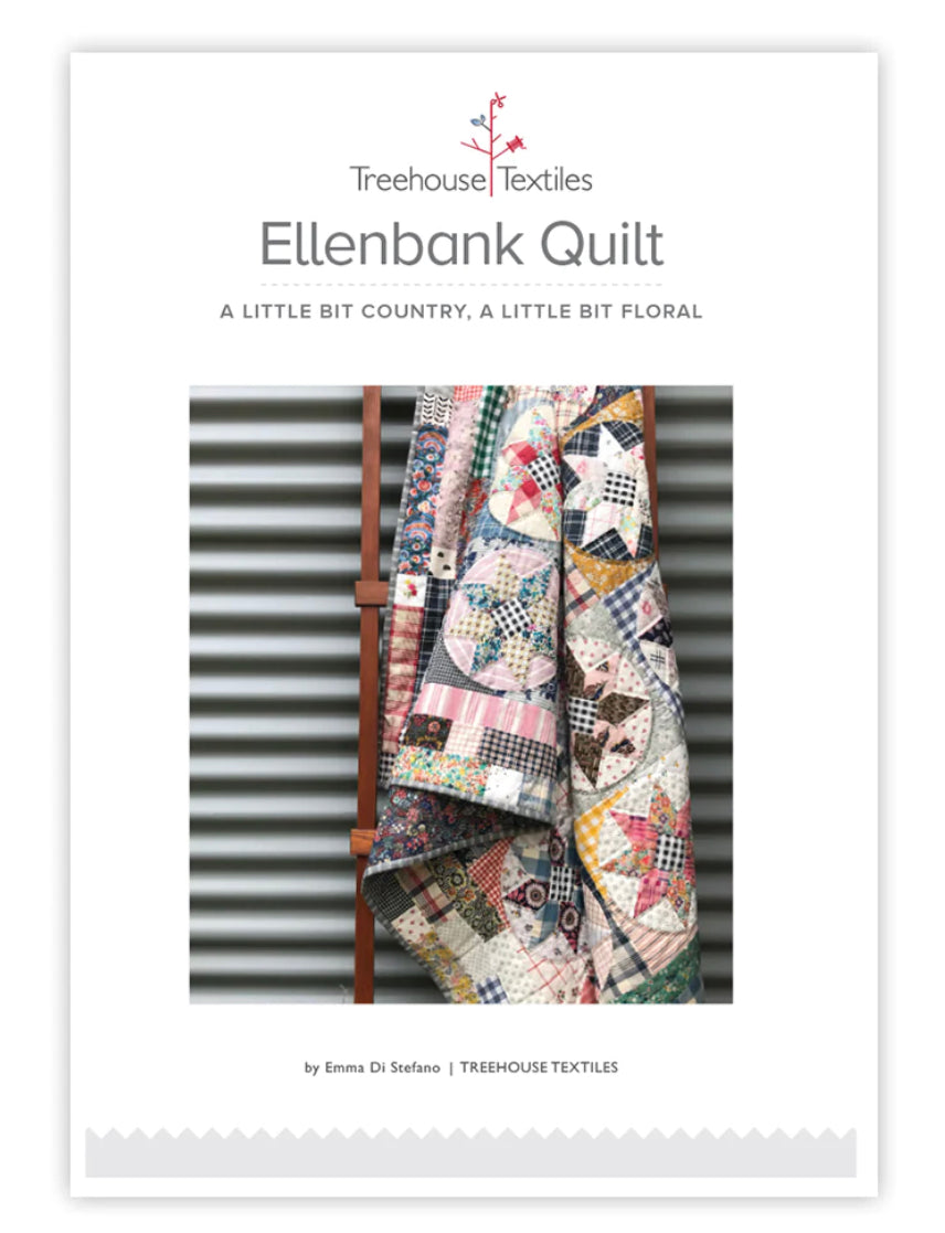 Treehouse Textiles/ Ellenbank Quilt pattern & template