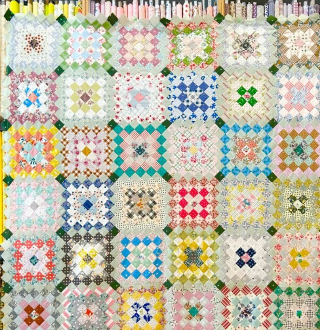 Treehouse Textiles/ Bantry House Quilt pattern & template