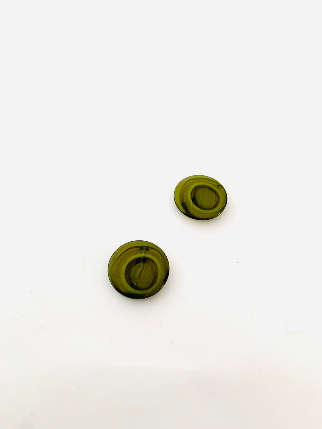 Agate look buttons: 25mm/ Green