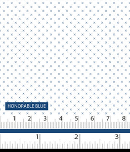 Palette Pleasures: Little X in Honorable Blue by