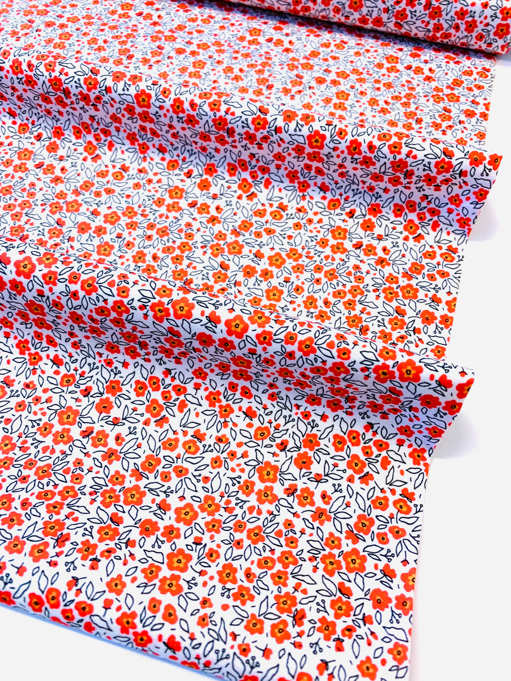 Figo Fabrics/ Pocket Posies in Red