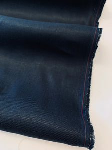 FLAX Heavy Weight Linen Twill in Navy