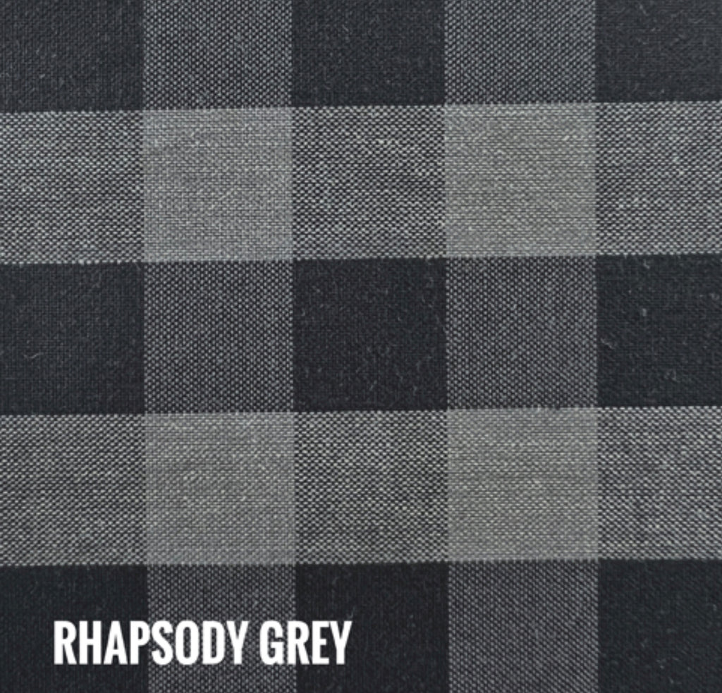Fabric Journey & Co: Check/ Rhapsody Grey