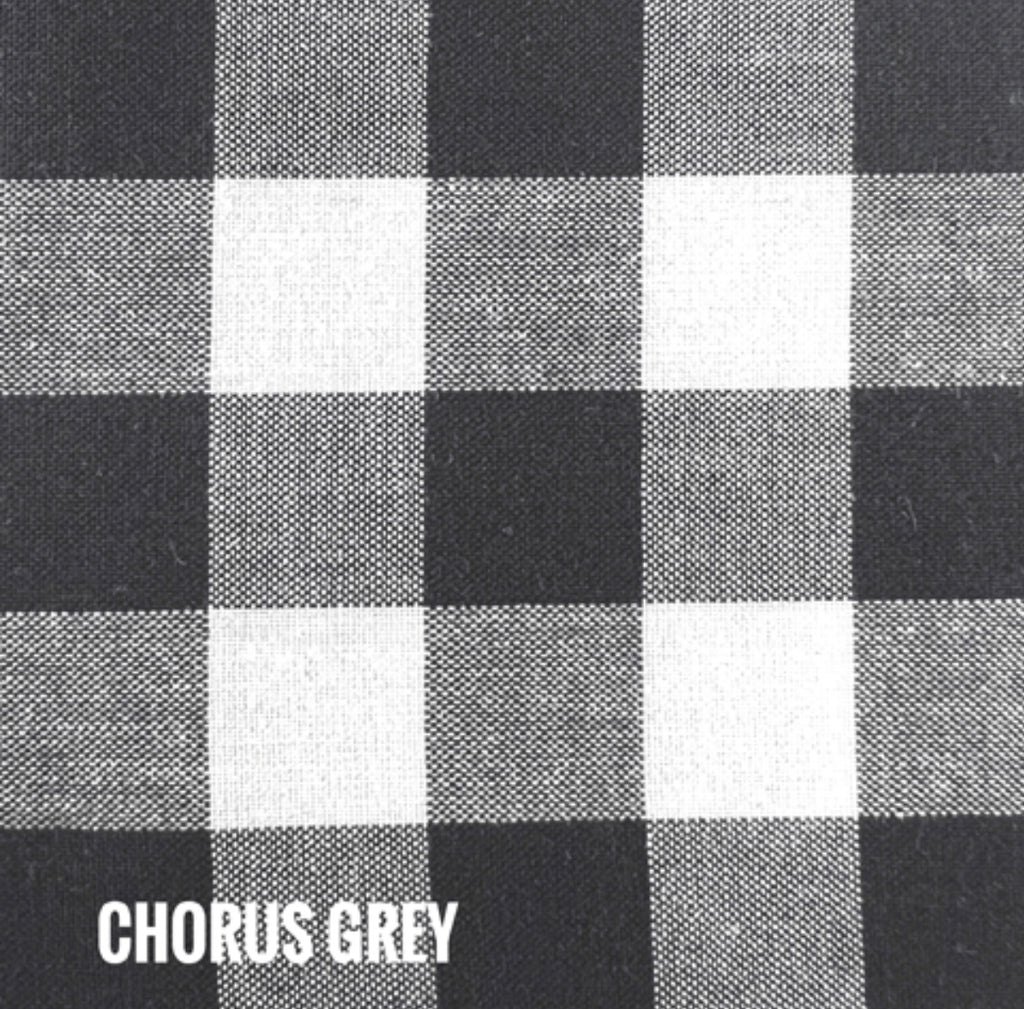 Fabric Journey & Co: Check/ Chorus Grey