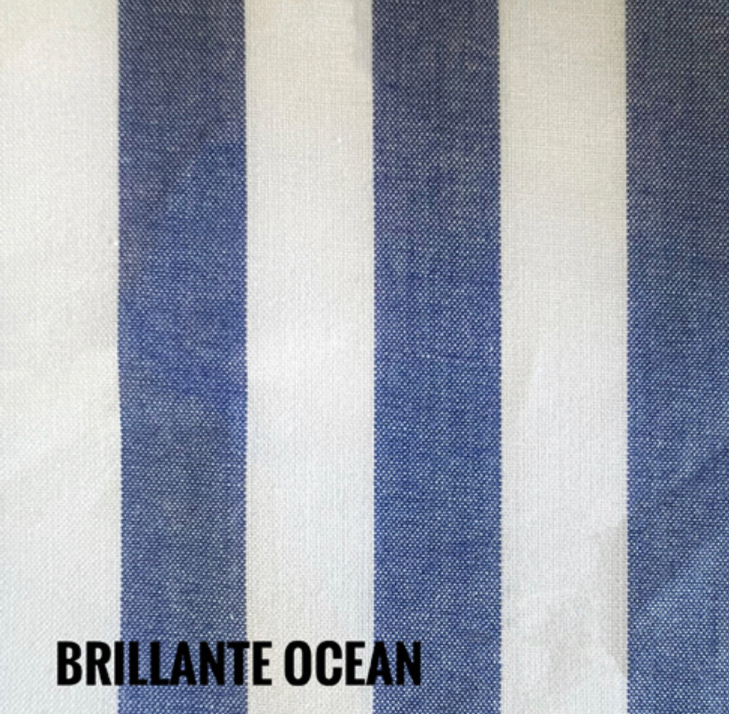 Fabric Journey & Co: Stripe/ Brilliante Ocean