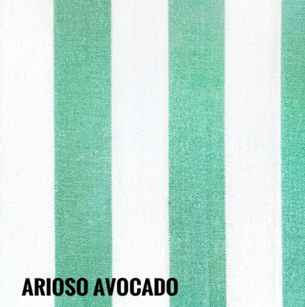 Fabric Journey & Co: Stripe/ Arioso Avocado