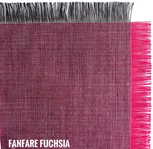 Fabric Journey & Co: Triple Shot Cotton/ Fanfare Fuschia