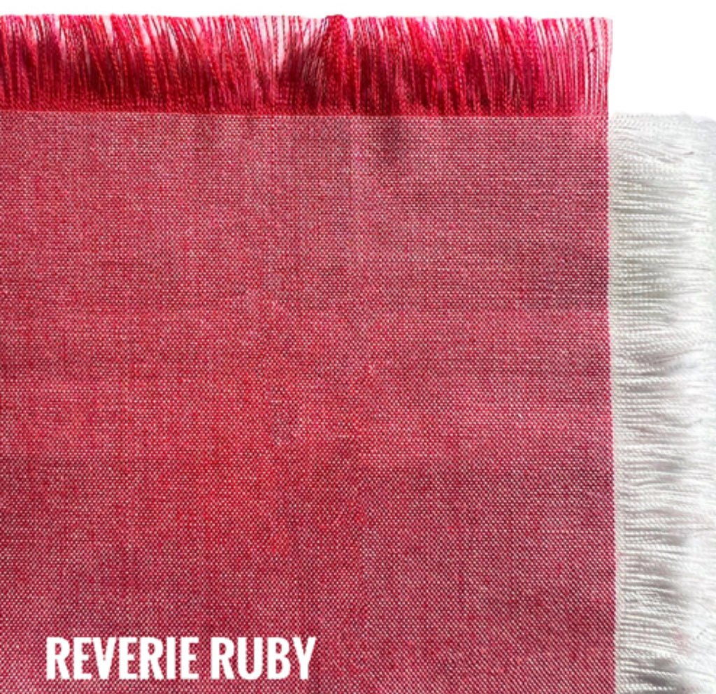 Fabric Journey & Co: Triple Shot Cotton/ Reverie Ruby