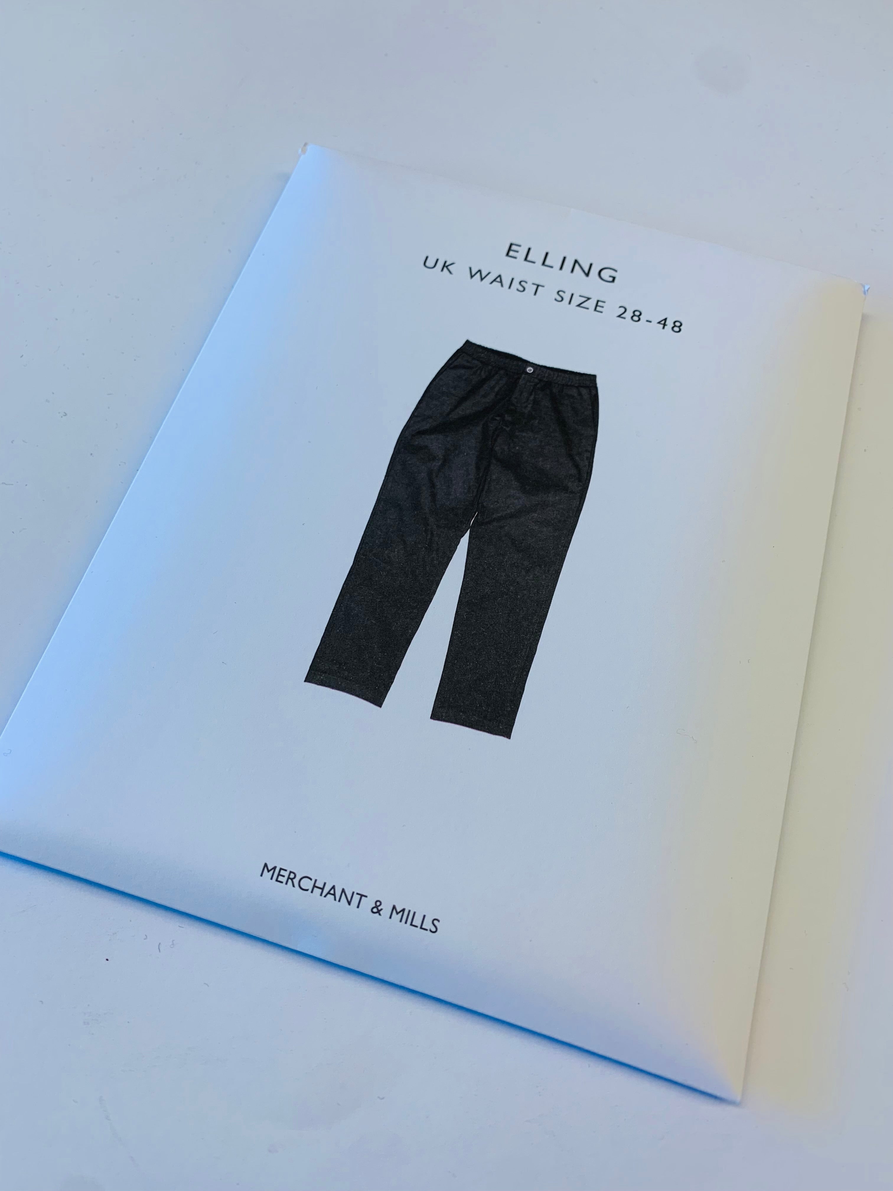 Merchant & Mills Sewing Pattern: Elling Men’s Trouser