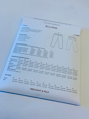 Merchant & Mills Sewing Pattern: Elling Men’s Trouser