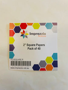 Imprezzio 2” Square Papers