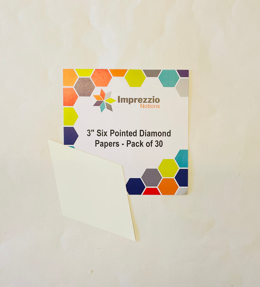 Imprezzio 3” Six Pointed Diamond Papers