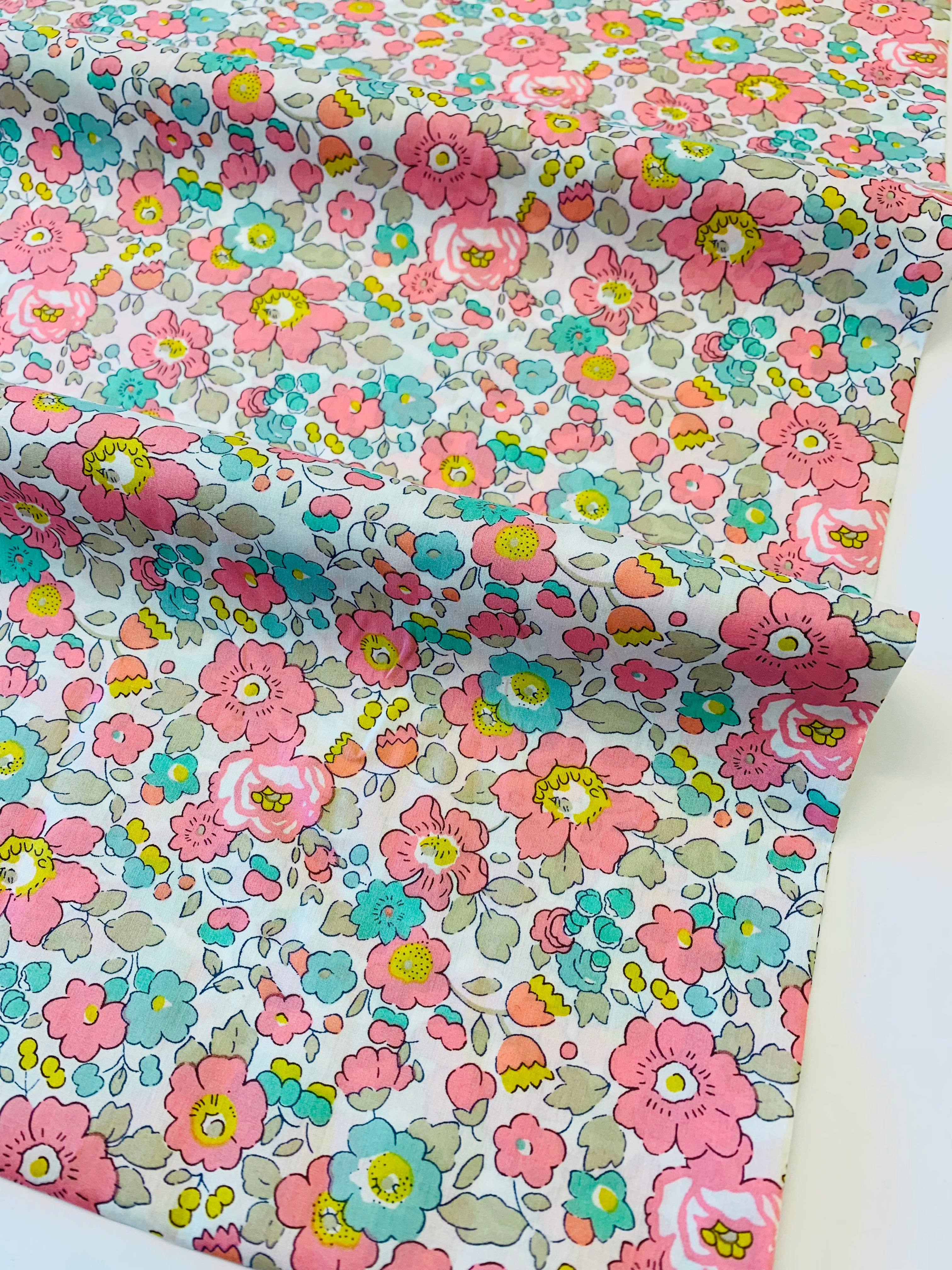 Liberty Fabrics Tana cotton lawn/ Classics Collection:  Betsy Q