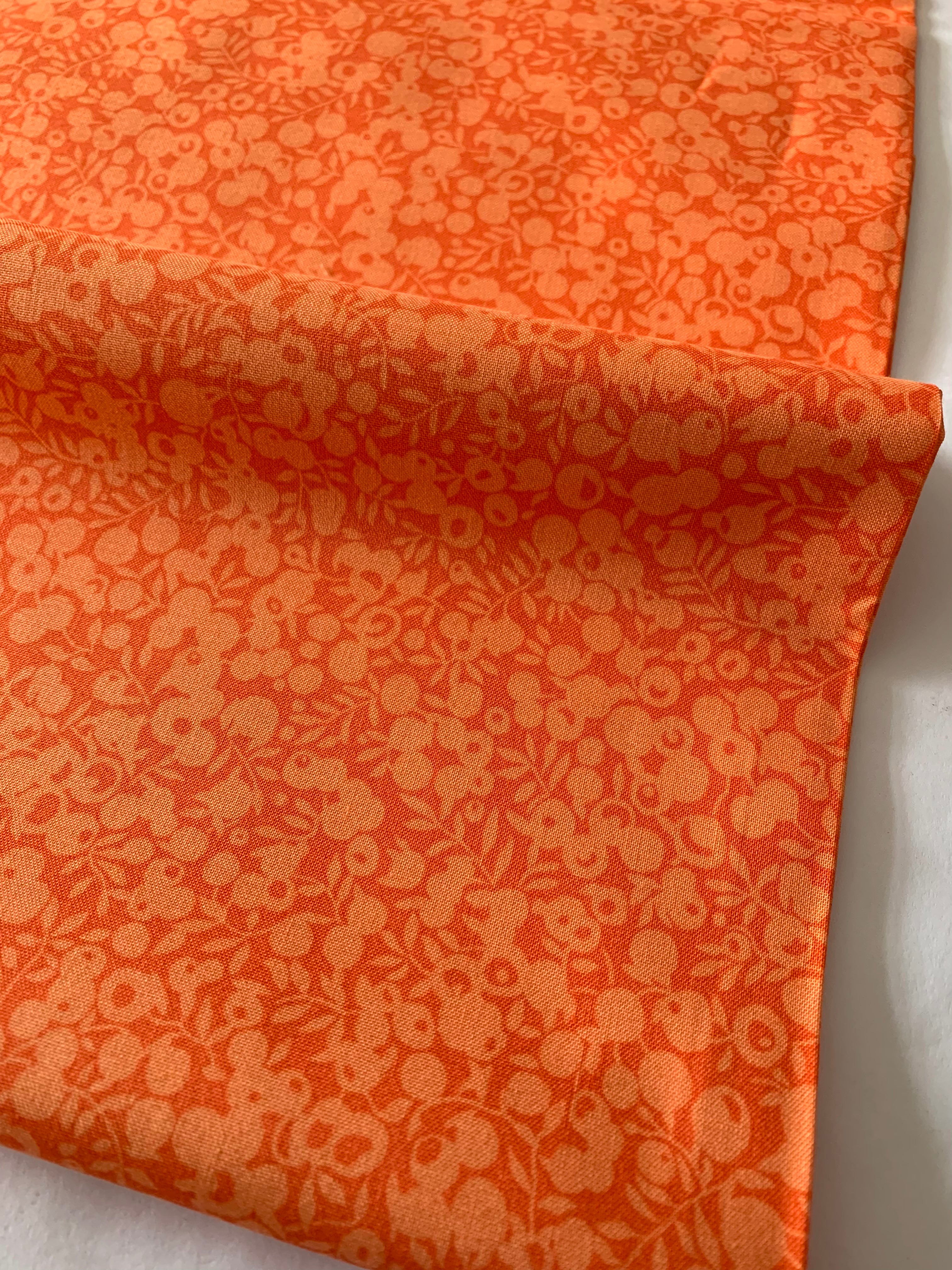 Liberty Cotton: Wiltshire Shadow/ Marmalade