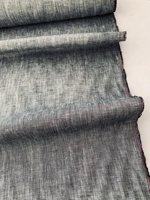 UNION: Medium weight yarn dyed/ cross dyed linen