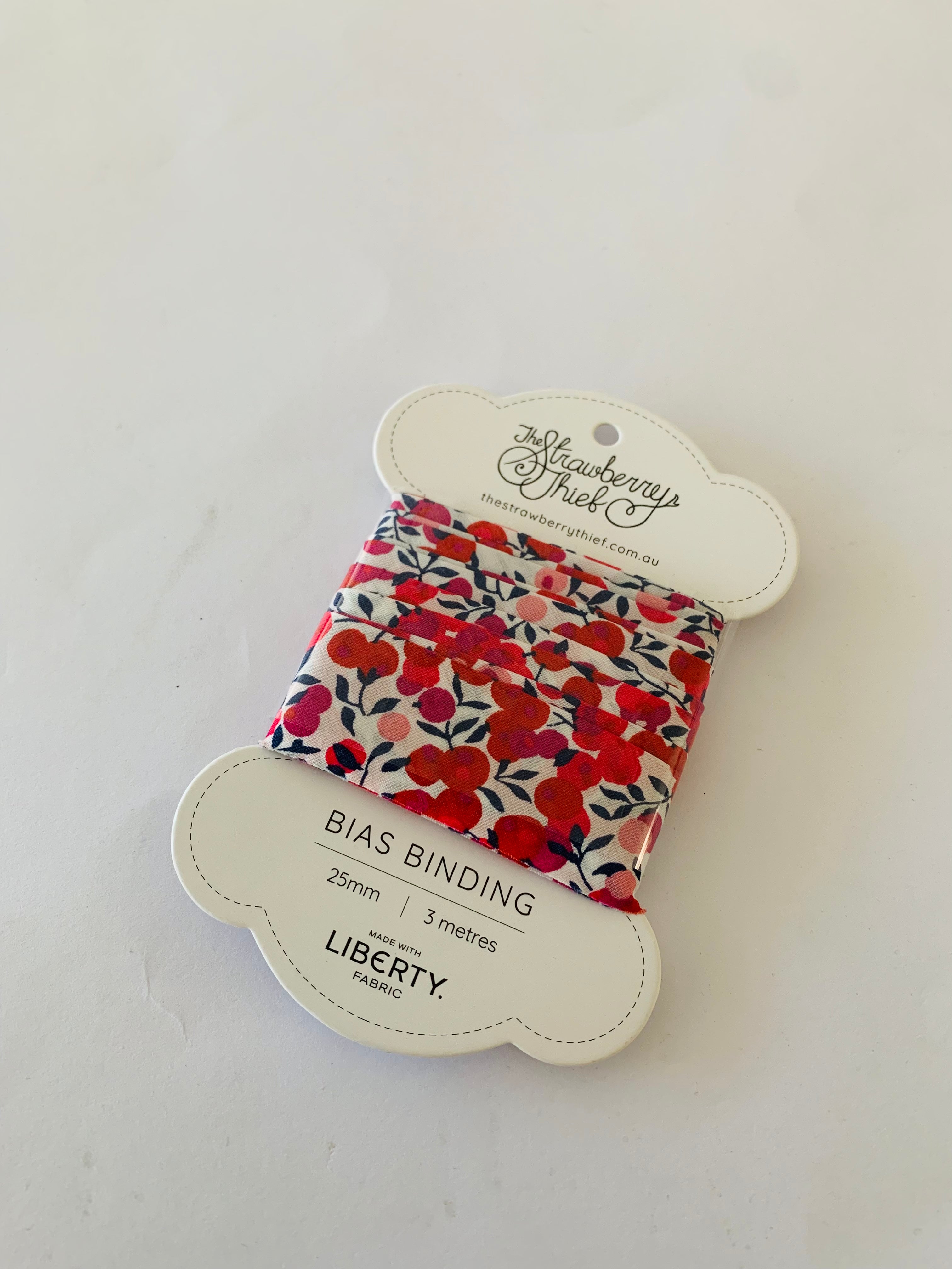 Strawberry Thief: Pre-packed Liberty Bias Binding