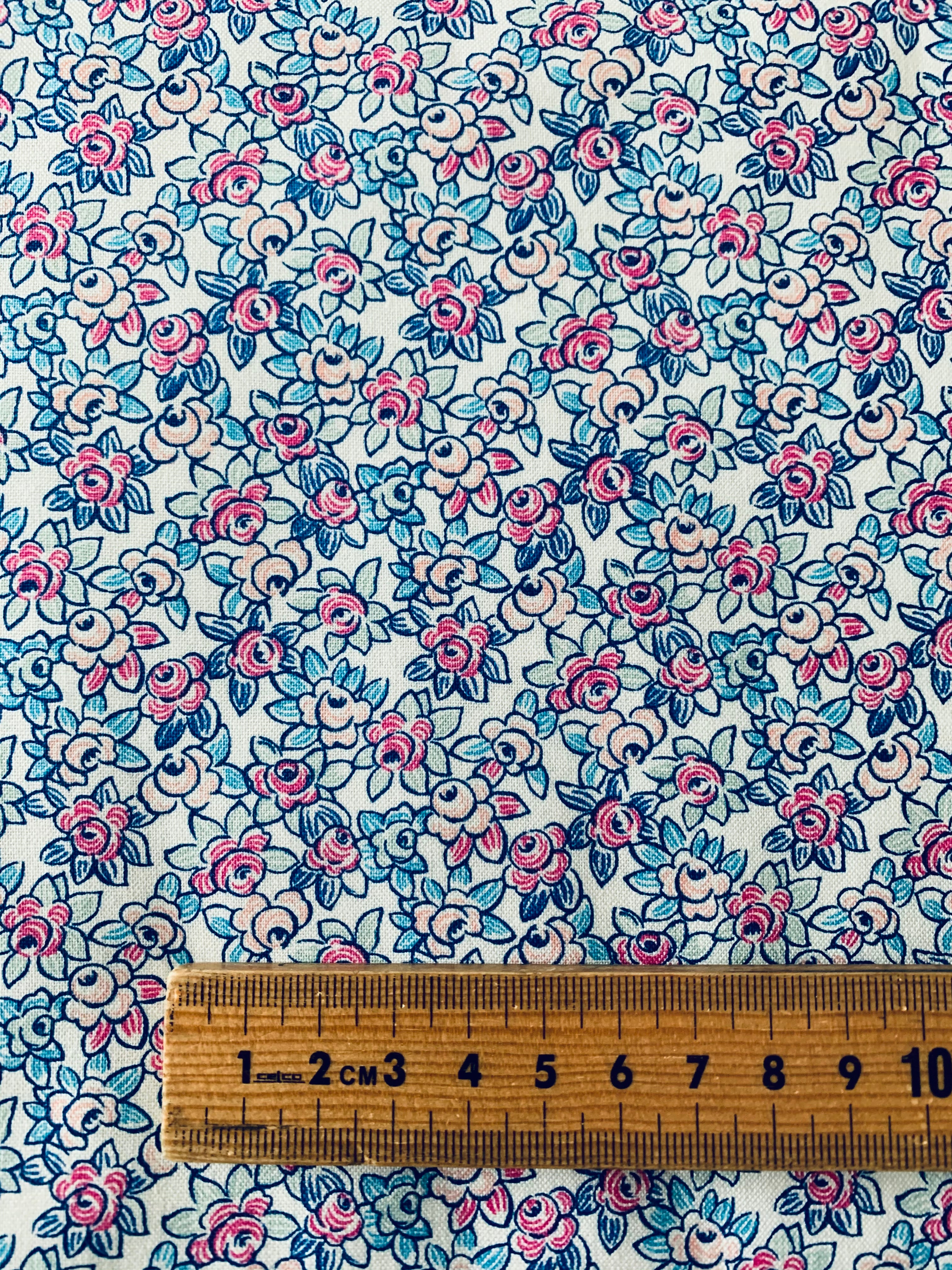 Liberty Cotton: Deco Rose