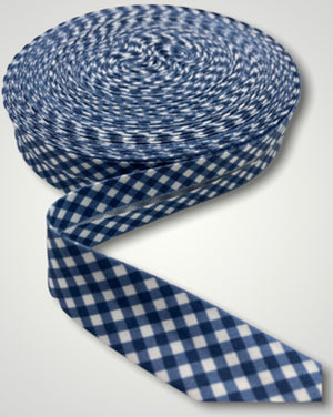 The Selvedge Society cotton bias binding: CLASSIC CHECK
